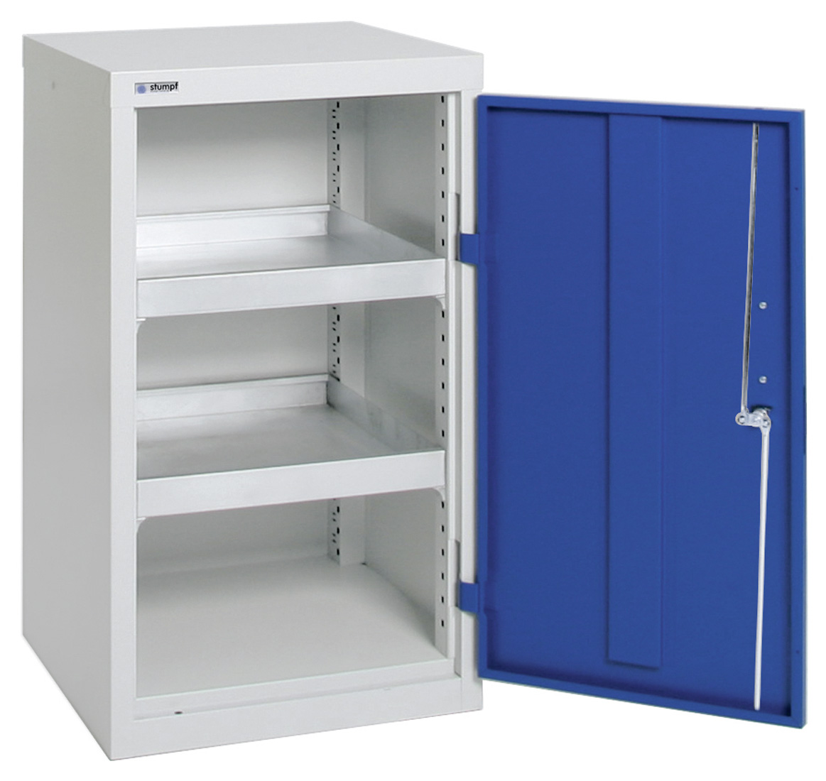 Bild von Gefahrenstoff-/Umweltschrank 900 x 500 x 500 mm HxBxT, Türen RAL 5010 enzianblau