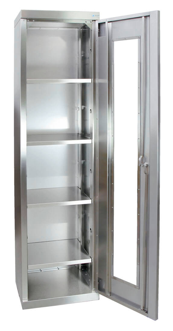 Bild von Edelschrankschrank mit Sichtfenster 1800 x 450 x 400 mm HxBxT