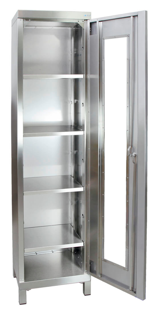 Bild von Edelschrankschrank mit Sichtfenster 1900 x 450 x 400 mm HxBxT