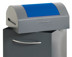 Bild von Abfalltrennsystem Modell TS2000, 45 Liter, blauer Einwurf, selbstlöschend