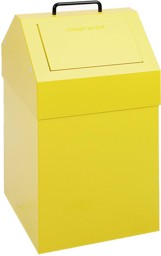 Bild von Abfalltrennsystem Modell 45 stationär, 45 Liter, komplett gelb