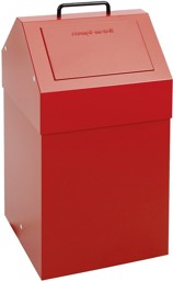 Bild von Abfalltrennsystem Modell 45 stationär, 45 Liter, komplett rot