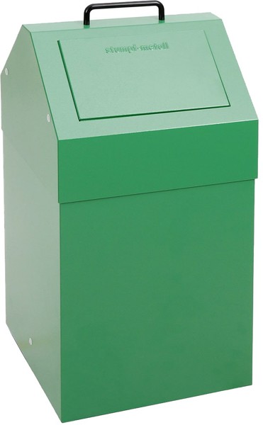 Bild von Abfalltrennsystem Modell 45 stationär, 45 Liter, komplett grün