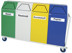 Bild von Abfalltrennsystem Modell 65, komplett gelb