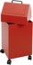 Bild von Abfalltrennsystem Modell 45 fahrbar, 45 Liter, komplett rot