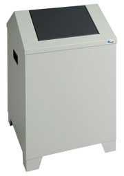 Bild von Abfalltrennsystem Modell PWK 73 Liter, lichtgrau/anthrazitgrau