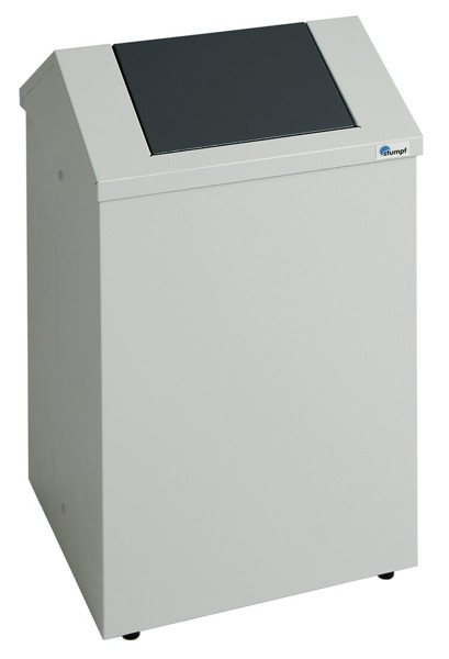 Bild von Abfalltrennsystem Modell PWK 45 Liter, lichtgrau/anthrazitgrau