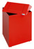 Bild von Abfalltrennsystem Modell PWK 45 Liter, feuerrot/feuerrot
