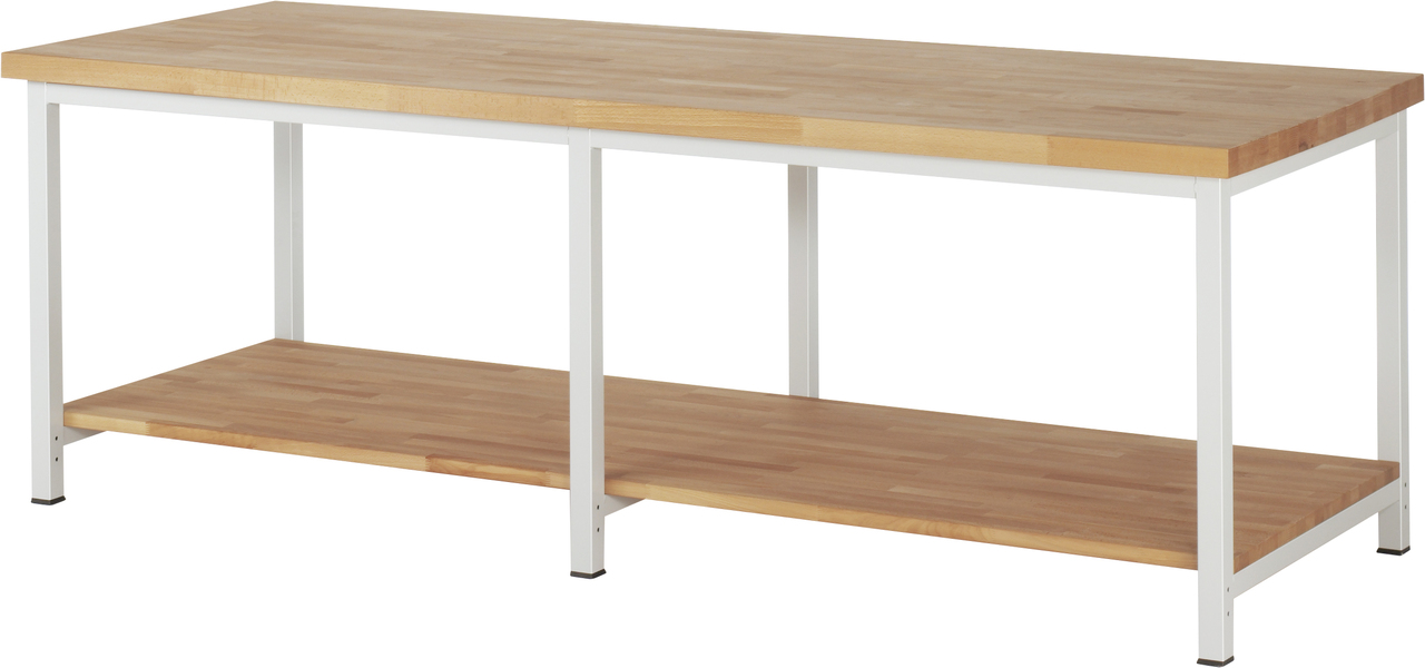 Bild von Werkbank verstellbare Höhe, 2500x900x840-1040mm LxTxH