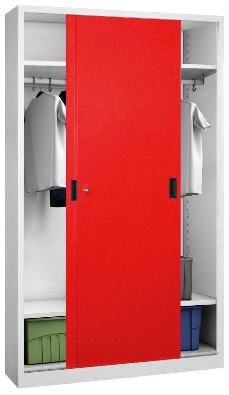 Bild von Schiebetüren-/Garderobenschrank 1950x1000x400 mm HxBxT