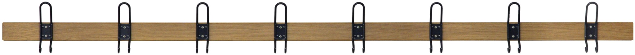 Bild von Hakenleiste Eiche Länge 2000 mm