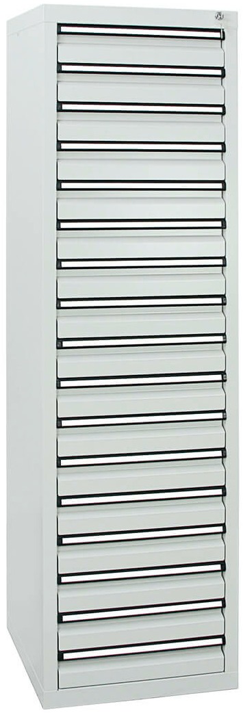 Bild von Schubladenschrank 1800x500x500 mm HxBxT, 17 Schubladen