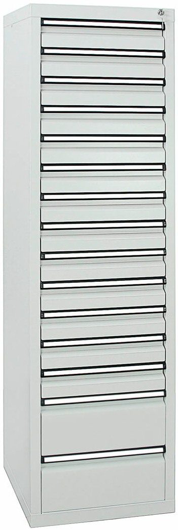Bild von Schubladenschrank 1800x500x500 mm HxBxT, 15 Schubladen