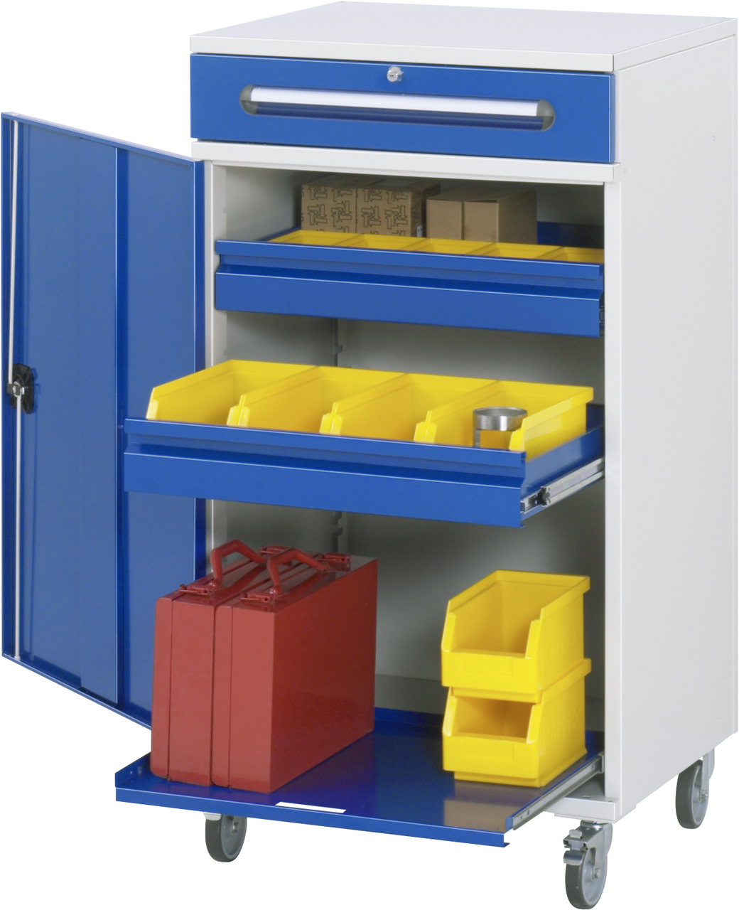 Bild von Beistellschrank-Stehpult, Modell 32, mobil