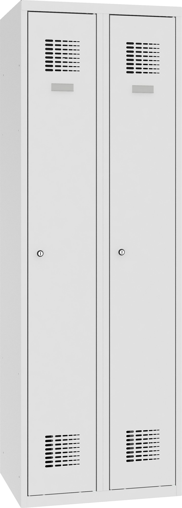 Bild von Garderobenschrank, 2 Abteile mit 300 mm Abteilbreite, SUM 320 W, 1 pkt