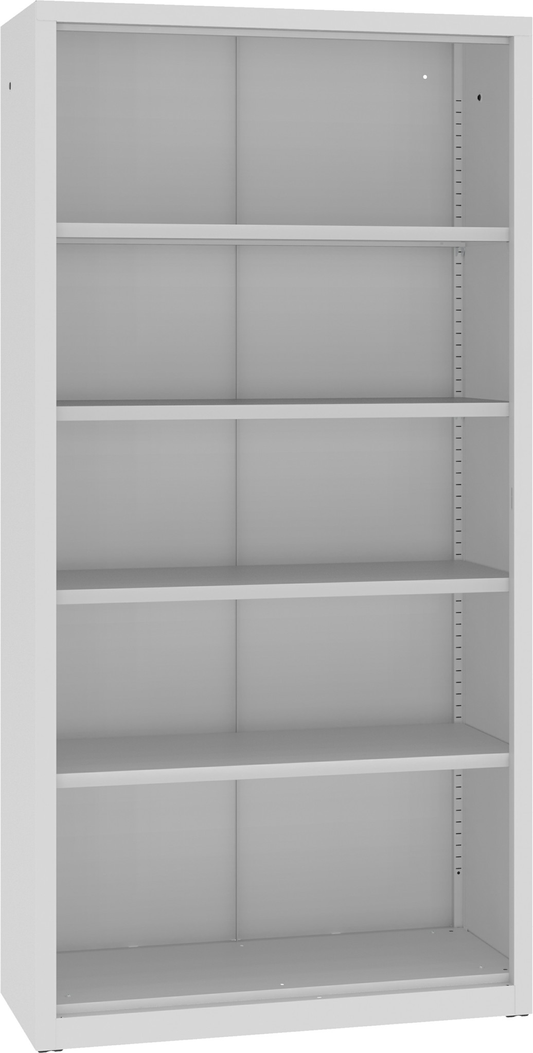 Bild von Büroregal RZ 203 lx, 1990x1000x435 mm HxBxT mit integriertem Sockel