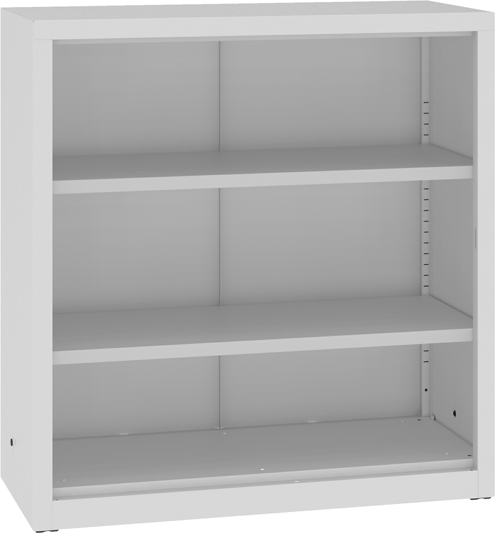 Bild von Büroregal 1040x1000x435 mm HxBxT mit integriertem Sockel