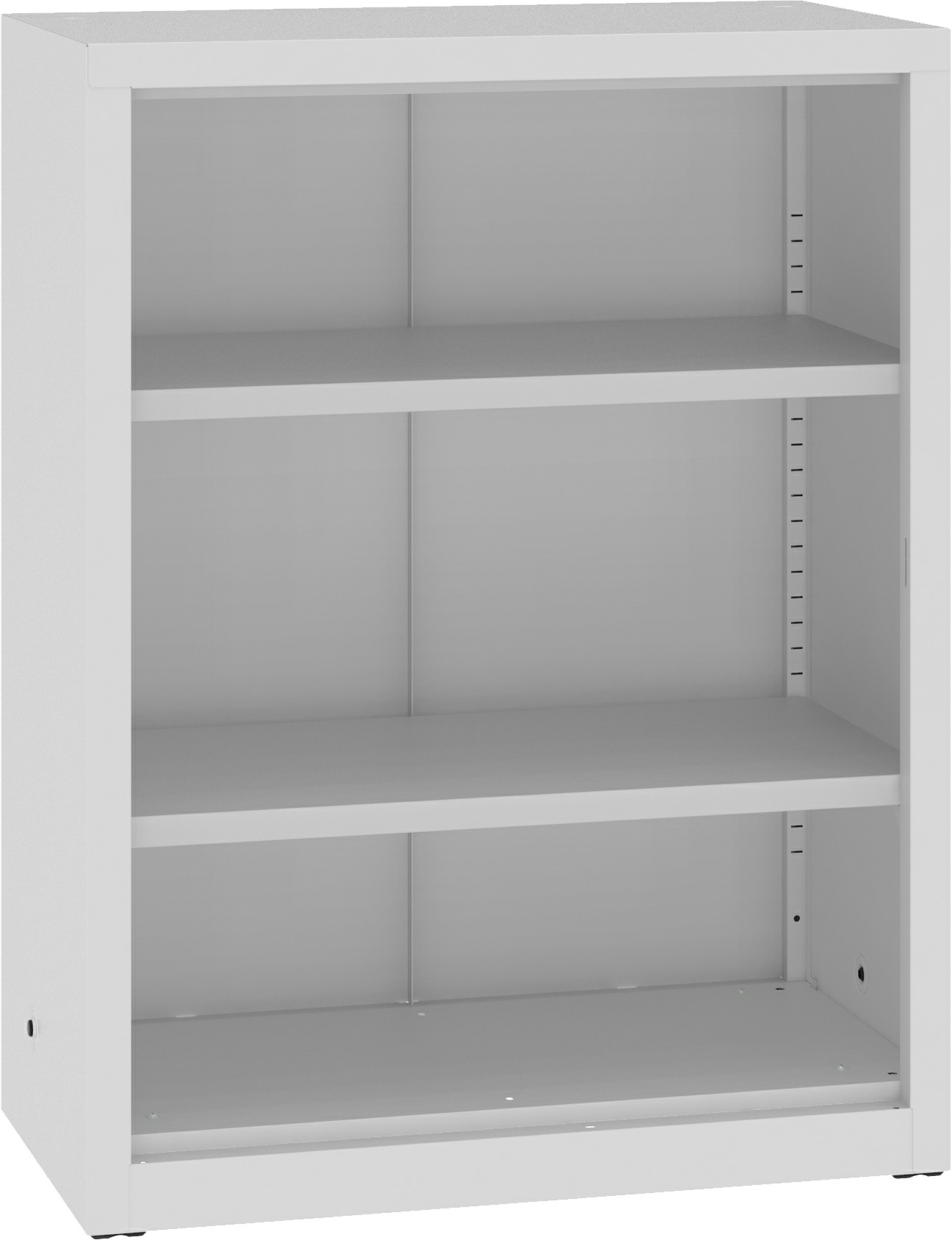 Bild von Büroregal 1040x800x435 mm HxBxT mit integriertem Sockel