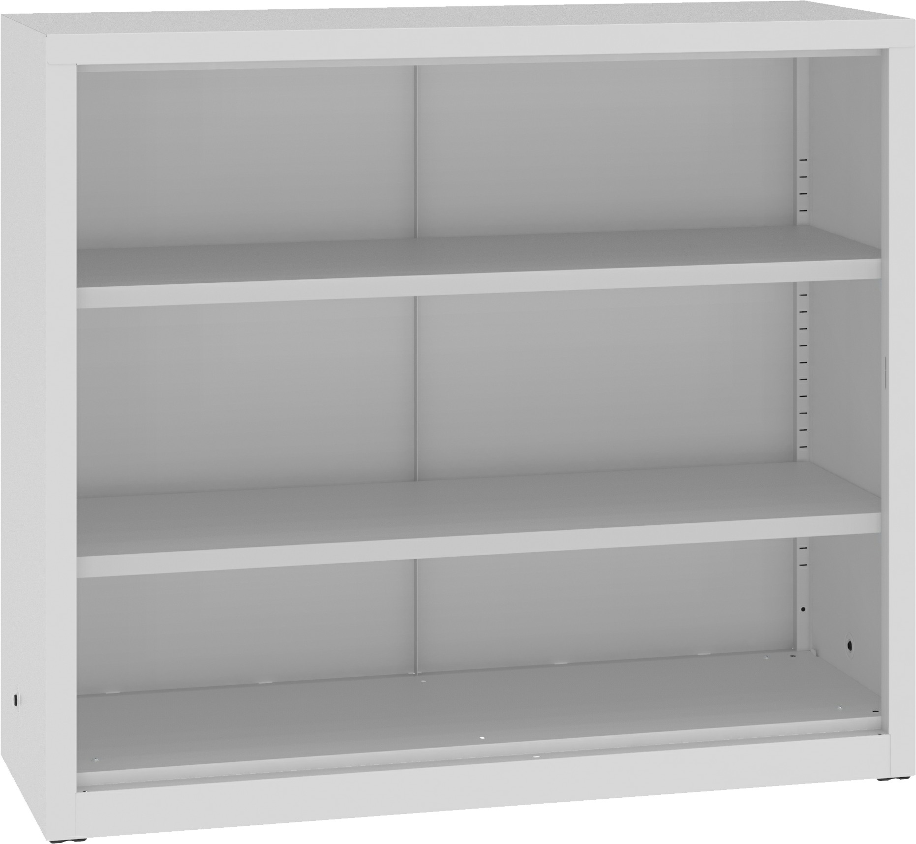 Bild von Büroregal 1040x1200x435 mm HxBxT mit integriertem Sockel