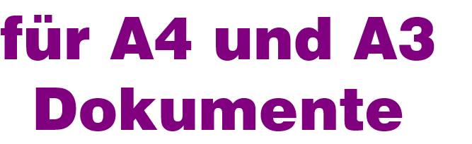Bild für Kategorie für A4 und A3 Dokumente