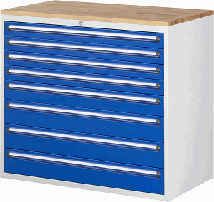 Bild von Schubladenschrank Modell XXL7.8, B 1145xT 650xH 1035 mm