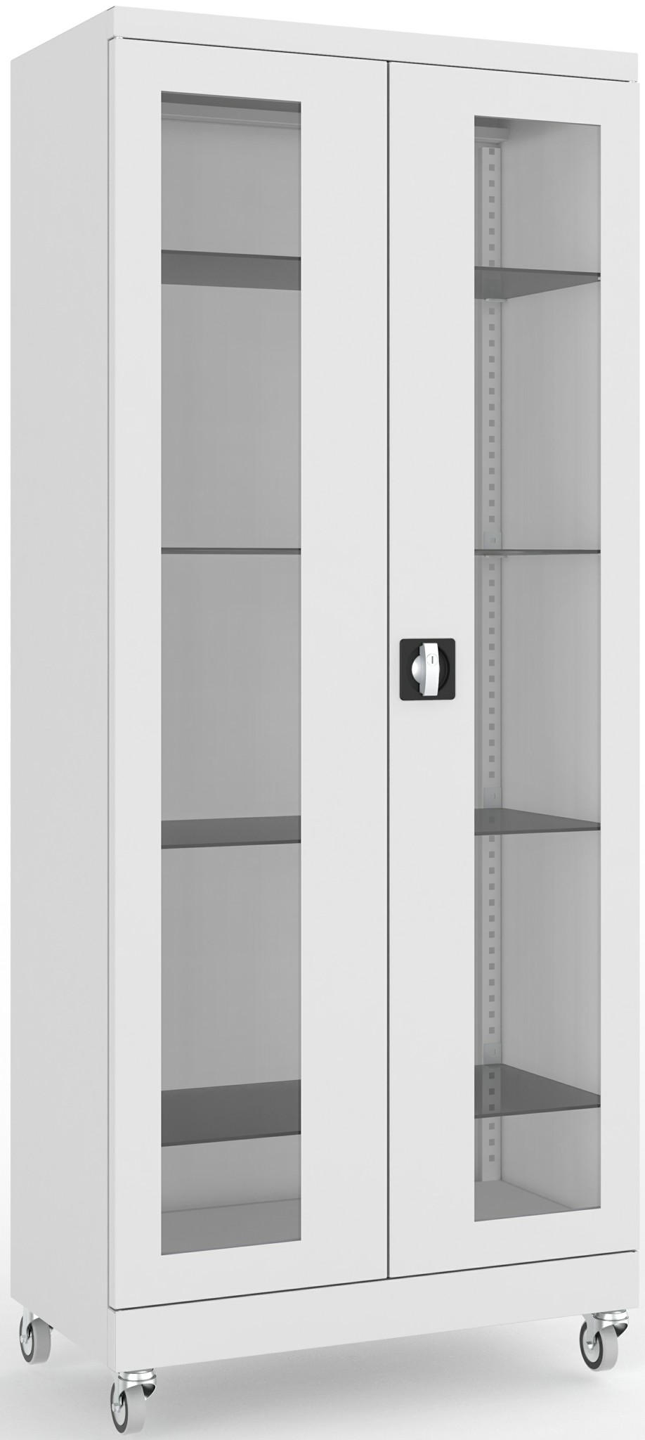 Bild von Mehrzweckschrank 1900x800x435 mm HxBxT, SML 102, auf Rollen