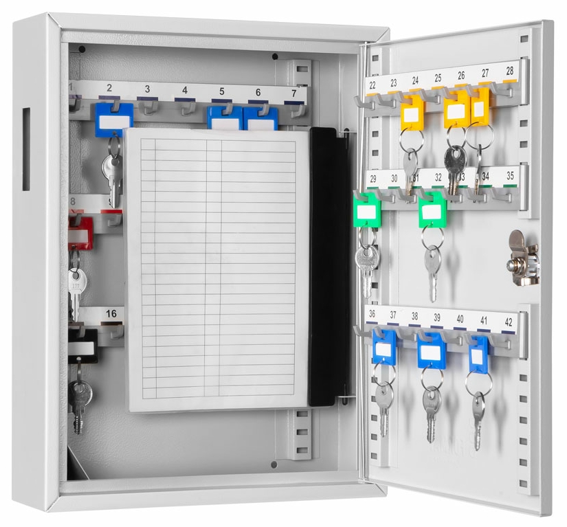 Bild von Schlüsselschrank GW-S 42, Farbe RAL 7035