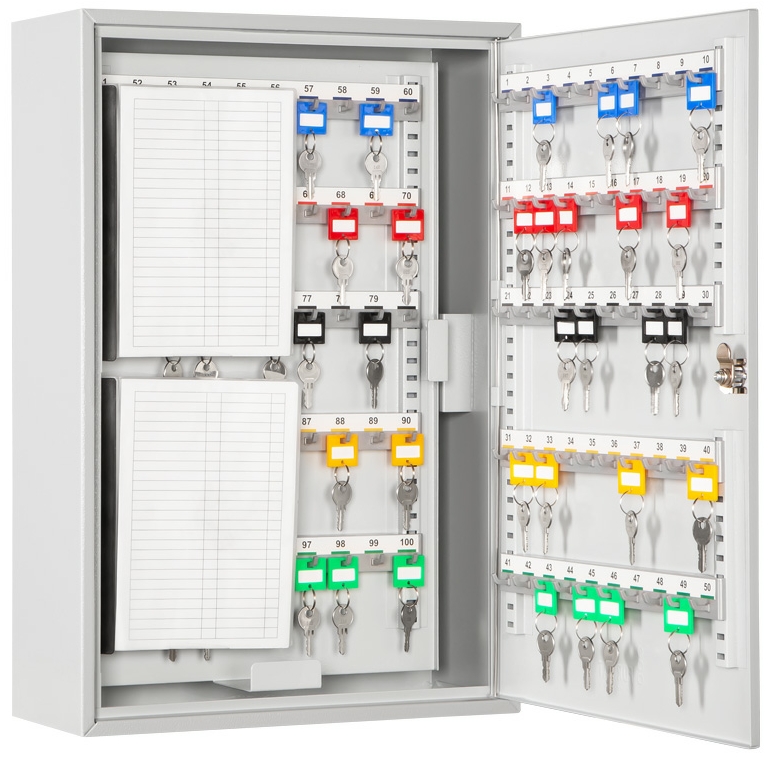 Bild von Schlüsselschrank GW-S 200, Farbe RAL 7035