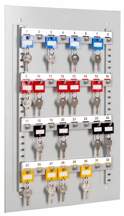 Bild von Hakenwand für Modell GW-WT32 für 32 Schlüssel