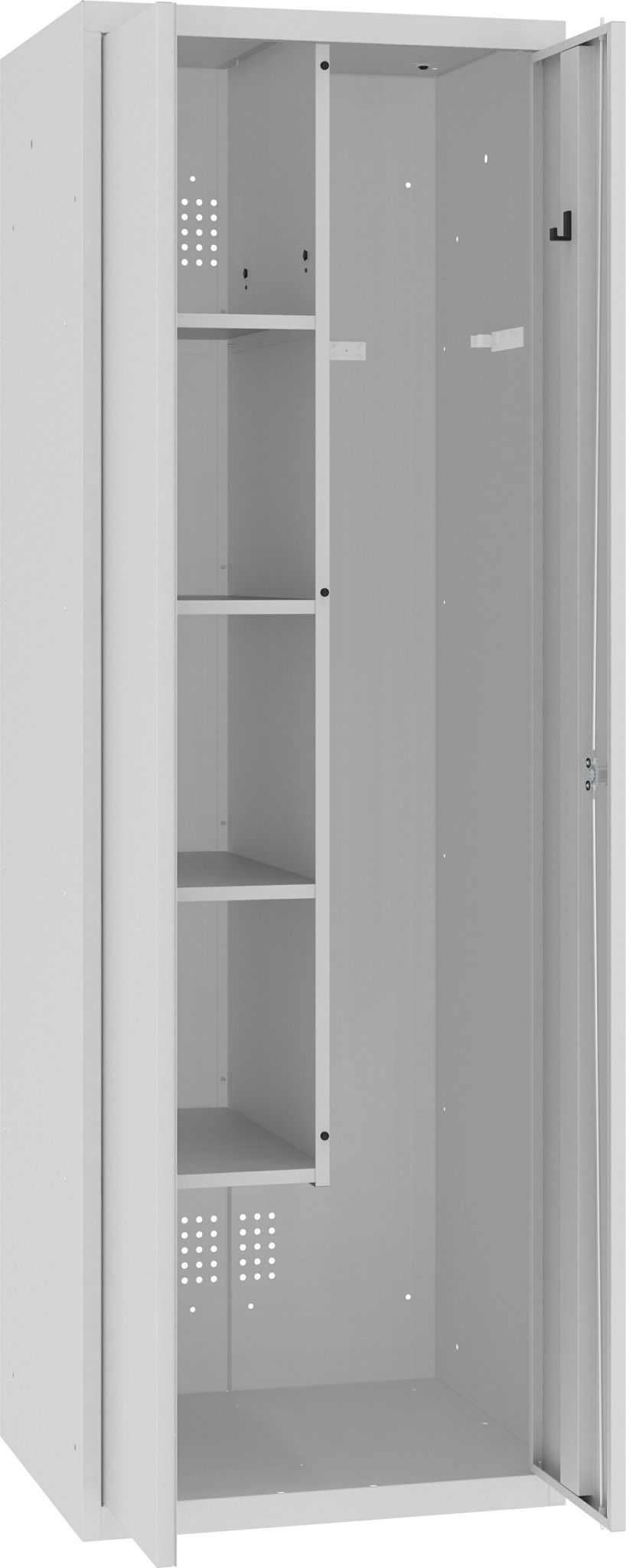 Bild von Putzmittelschrank 1800x600x500 mm HxBxT, MSU 62 ab Lager