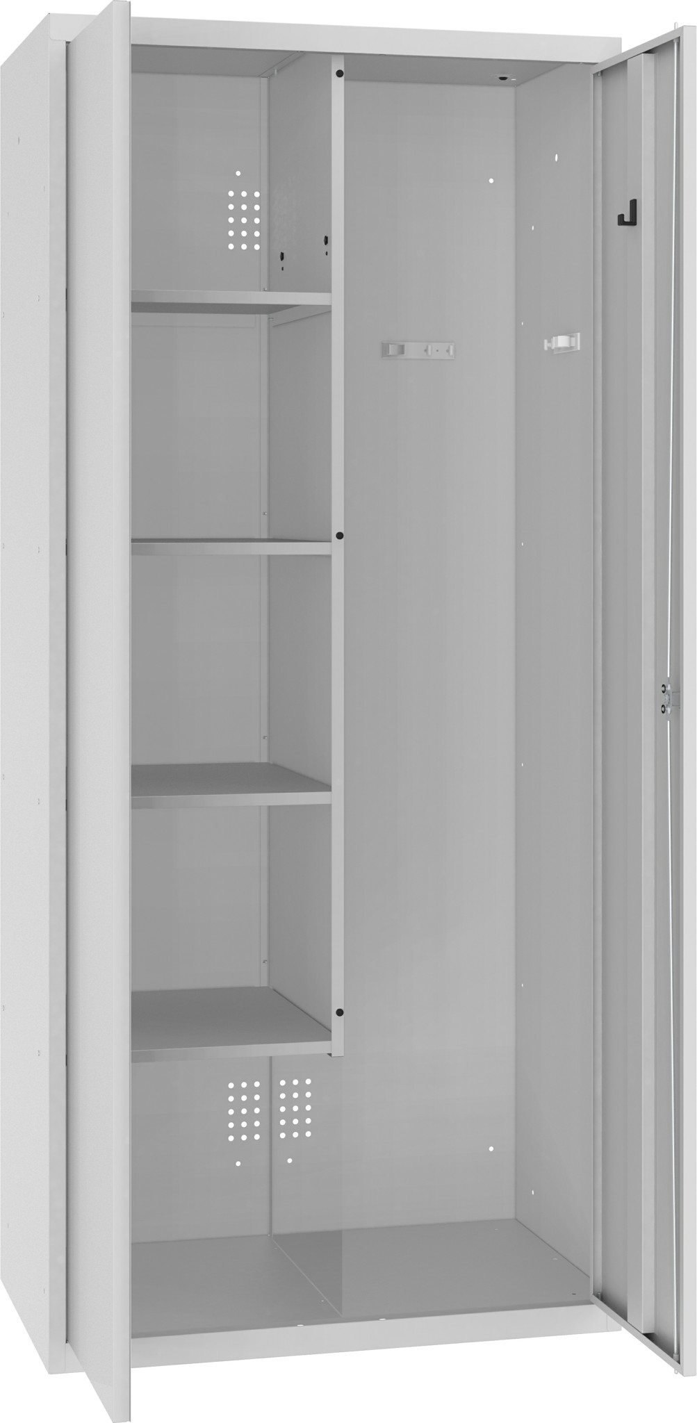 Bild von Putzmittelschrank 1800x800x500 mm HxBxT, MSU 82