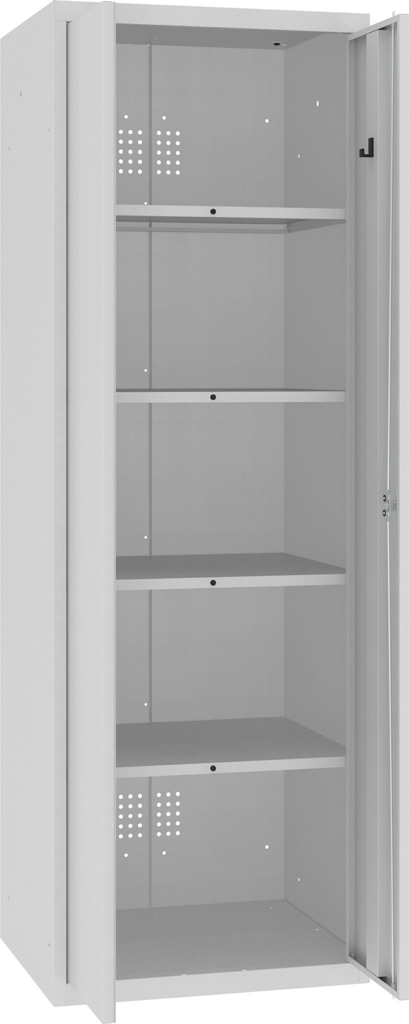 Bild von Garderoben- / Metallschrank 1800x600x500 mm HxBxT, MSU 60