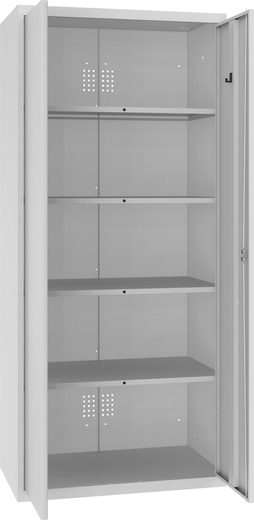 Bild von Garderoben- / Metallschrank 1800x800x500 mm HxBxT, MSU 80