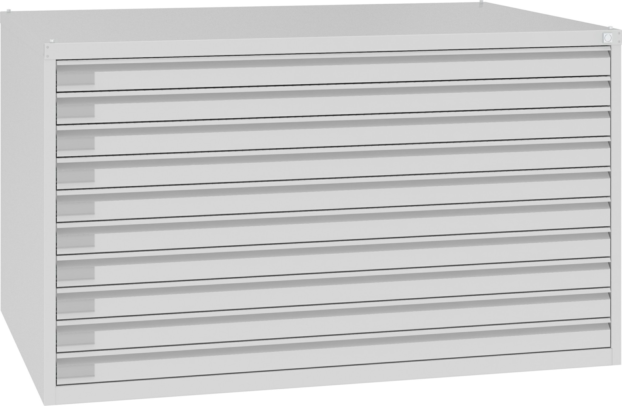 Bild von Archivierungsschrank stapelbar, SRMW 200, 10 Schubladen