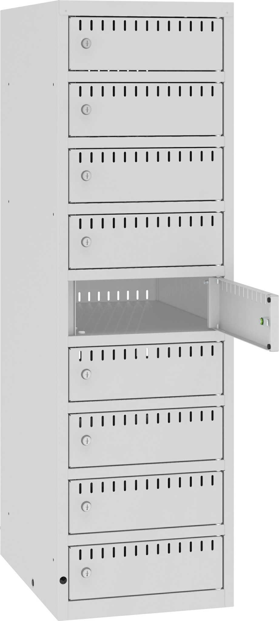 Bild von Akku-Ladeschrank freistehend 9 Fächer (PCS M5106)