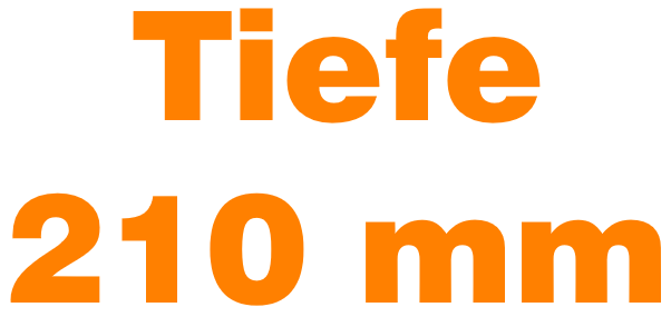 Bild für Kategorie Tiefe 210 mm