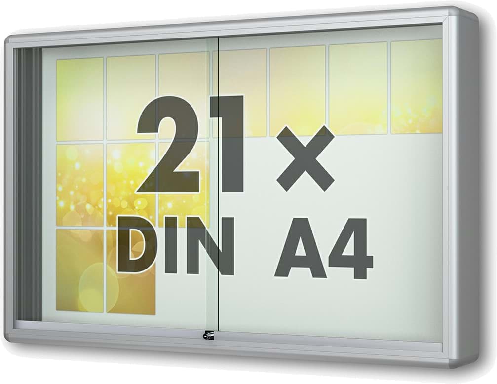 Bild von Schaukasten Moveo 1615x1030x210 mm BxHxT