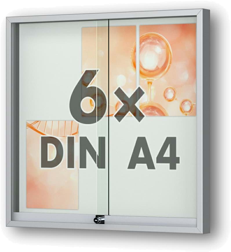 Bild von Schaukasten Fortis 710x695x60 mm BxHxT