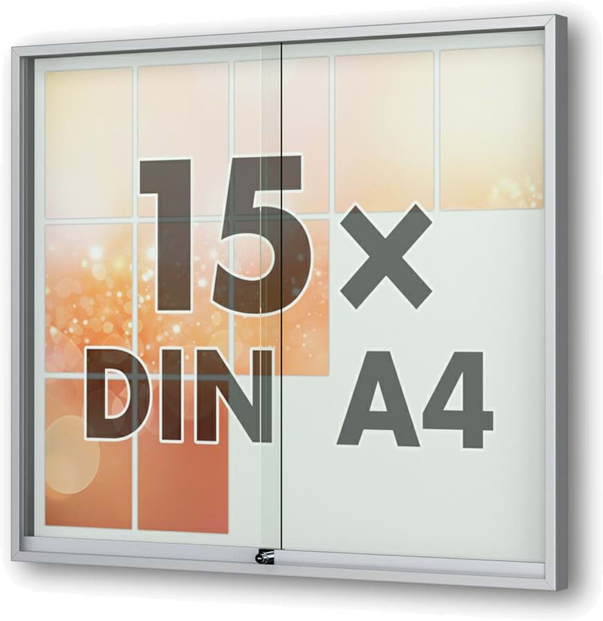 Bild von Schaukasten Fortis 1150x1010x60 mm BxHxT
