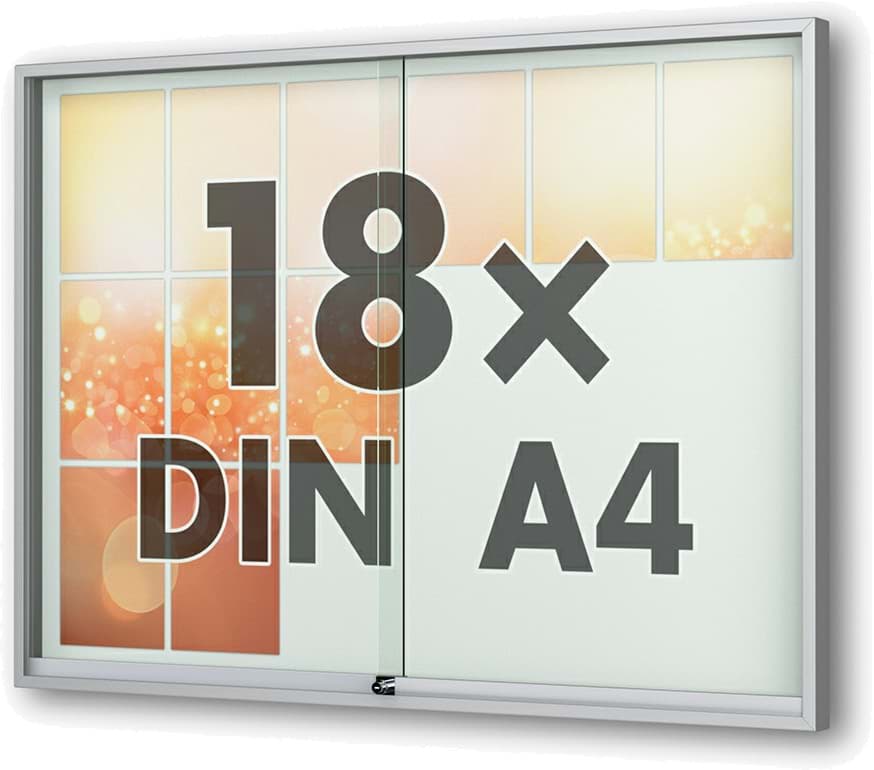 Bild von Schaukasten Fortis 1370x1010x60 mm BxHxT