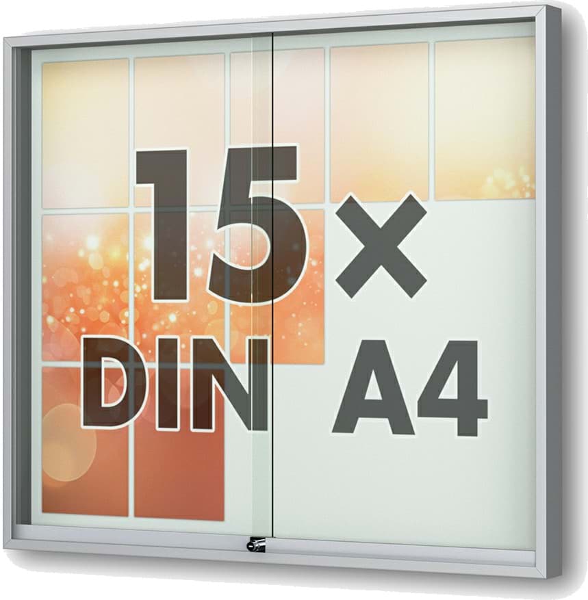 Bild von Schaukasten Fortis 1150x1010x80 mm BxHxT