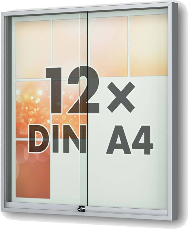 Bild von Schaukasten Fortis 930x1010x80 mm BxHxT