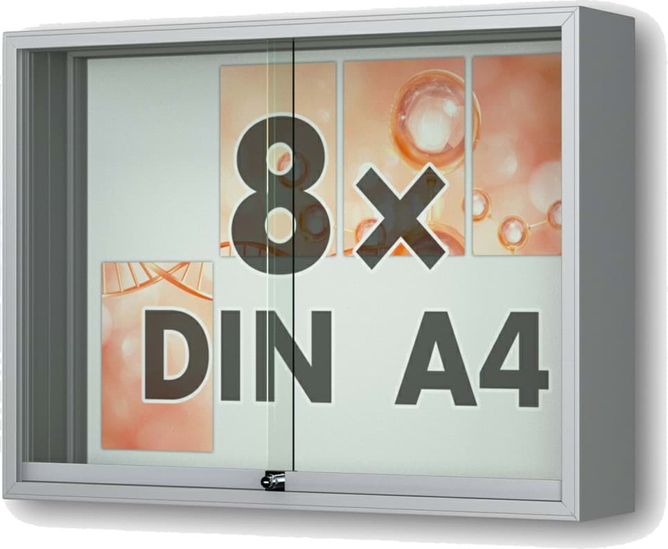 Bild von Schaukasten Fortis 930x695x210 mm BxHxT