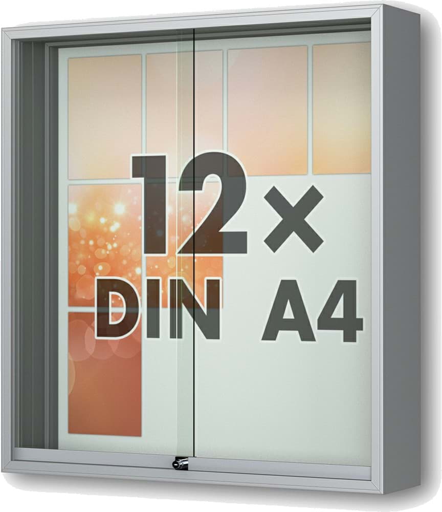Bild von Schaukasten Fortis 930x1010x210 mm BxHxT