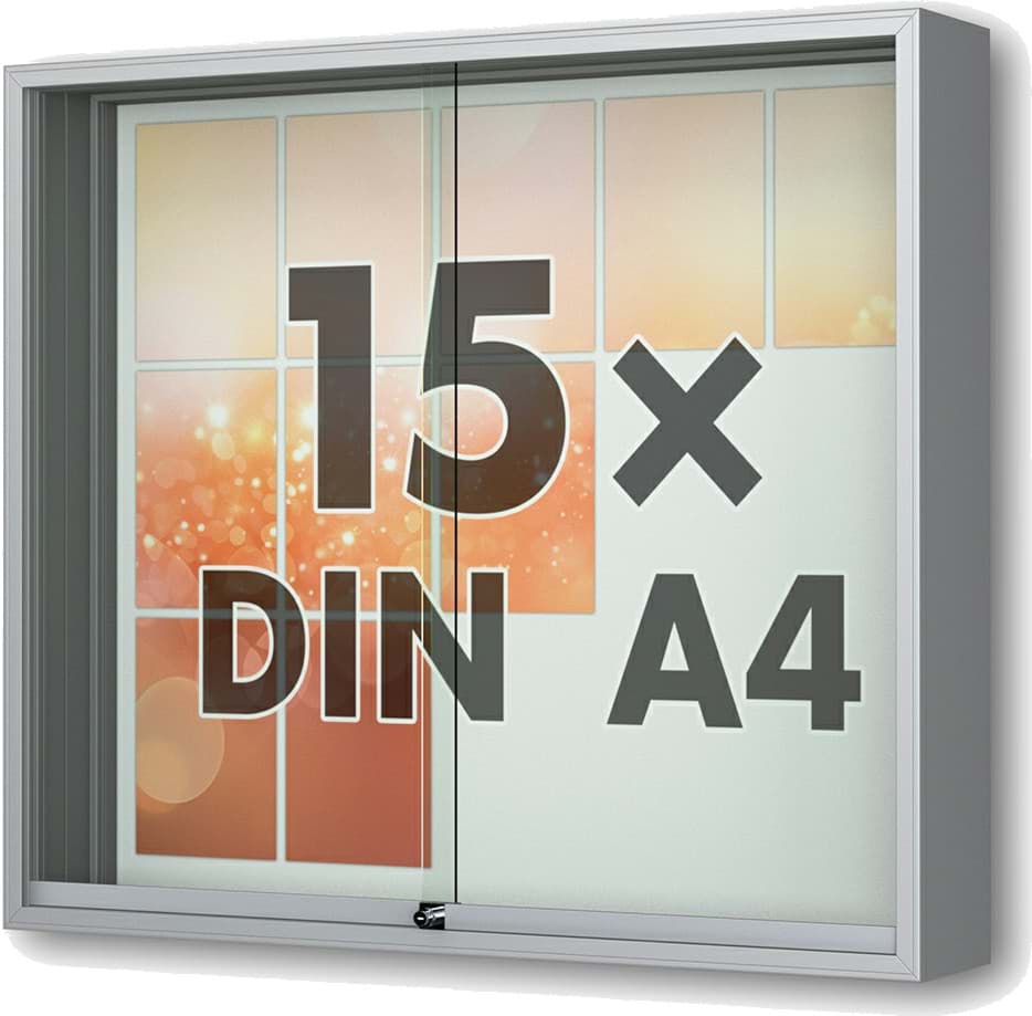 Bild von Schaukasten Fortis 1150x1010x210 mm BxHxT
