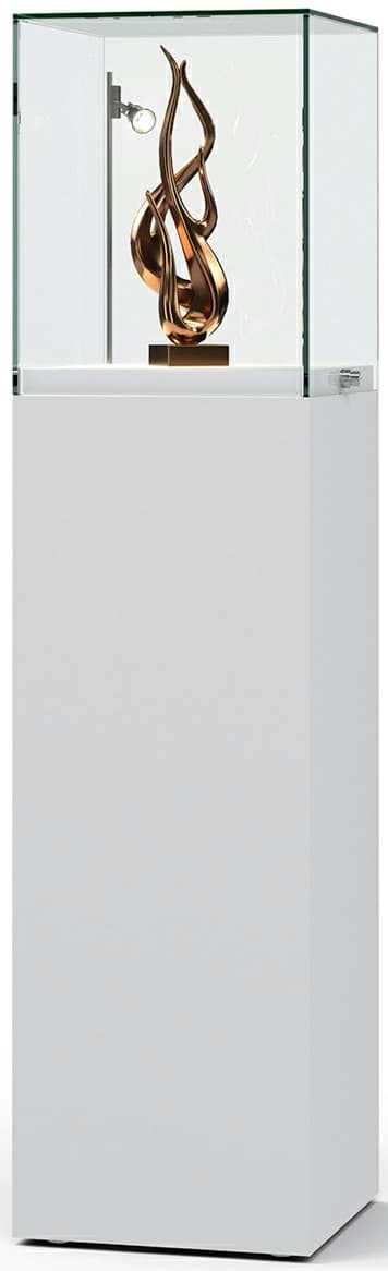 Bild von Haubenvitrine Fanum, 1600x400x400 mm HxBxT