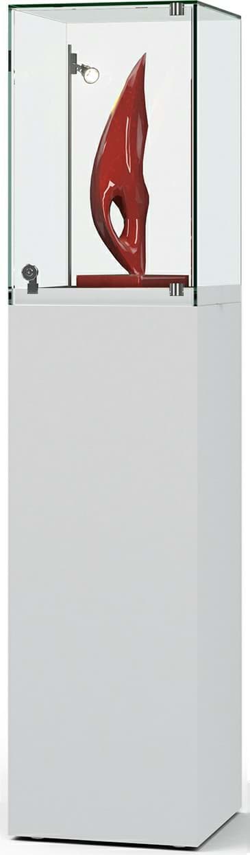 Bild von Haubenvitrine Fanum, 1700x400x400 mm HxBxT