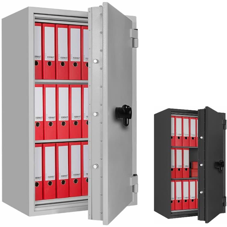 Bild von Papiersicherungsschrank GW-LV 3, 1125x686x463 mm HxBxT, feuersicher 120 Minuten