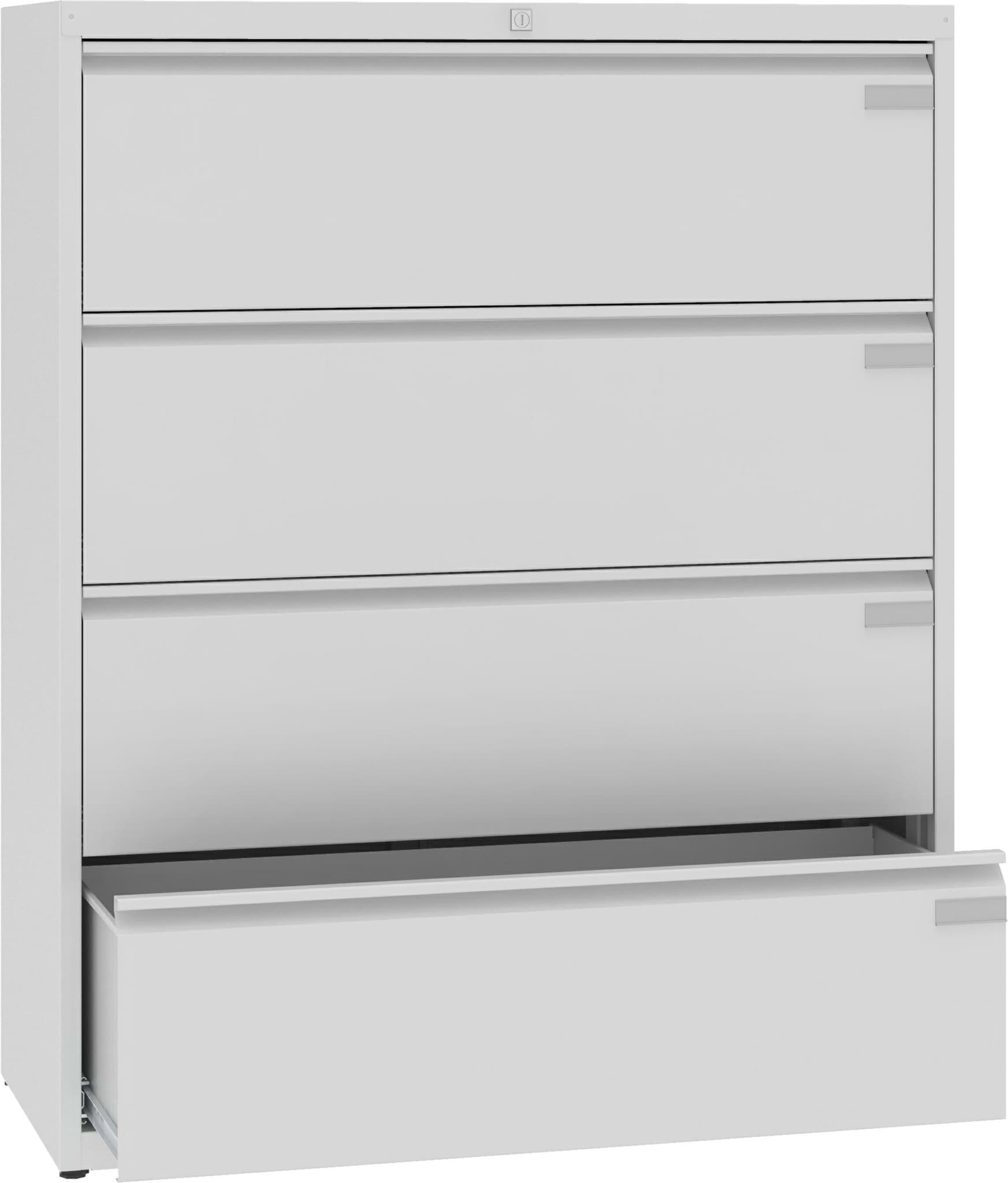 Bild von Hängeregisterschrank 1225x1000x435 mm HxBxT mit 4 Schubladen