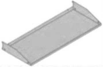Bild von Fachboden Breite 500x250 mm für Wandhängeschrank